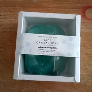 Jade crystal soap
